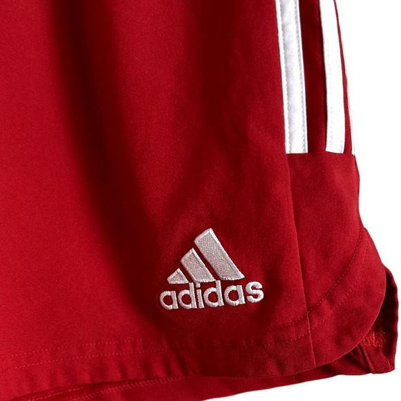 Adidas Condivo Match Day Shorts-Kids Size L 13-14Y-Red-EUC - Picture 3 of 6